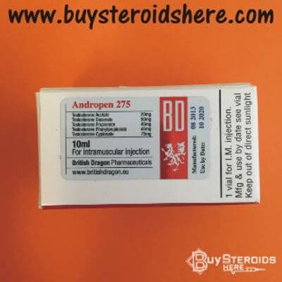 Andropen 275mg - British Dragon Andropen 275mg - British Dragon